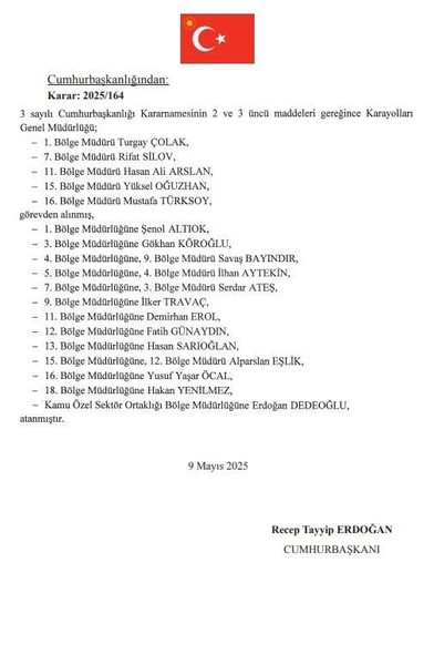 Cumhurbaşkanı Erdoğan'dan kritik atamalar! O isimleri görevden aldı - Resim: 12