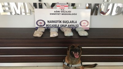 Ağrı'da 149 kilogram eroin ele geçirildi