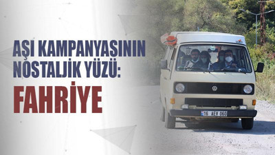 Aşı kampanyasının nostaljik yüzü: Fahriye