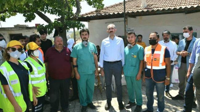 Bakan Gül: Yanan alanlara tek bir çivi çakılmasına izin vermeyeceğiz