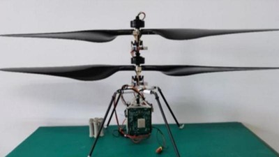 Çin gelecekte kullanacağı prototip Mars helikopterini tanıttı