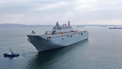 TCG Anadolu, ilk teknik seyrine hazırlanıyor