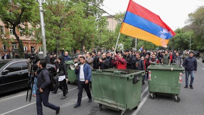 Ermenistan’da ‘barış karşıtı’ protestolar