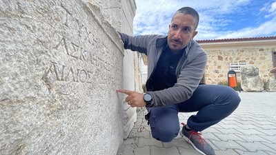 Hadrianaupolis'te Asklepios varlığına işaret eden 1800 yıllık yazıt bulundu