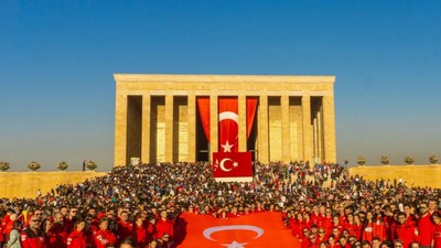 Anıtkabir’de ziyaretçi rekoru