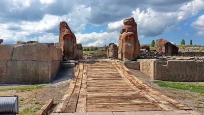 7 bin yıllık tarihiyle Alacahöyük Çorum'da ziyaretçilerini bekliyor