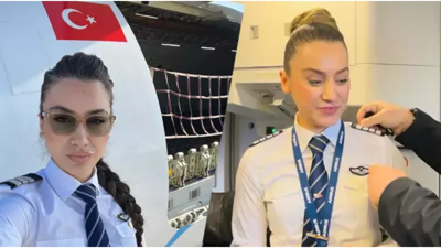 Ünlü futbolcunun eşi terfi aldı! Kaptan pilot oldu