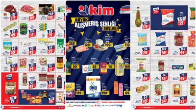 Bu indirimler sadece İstanbul'da geçerli! İşte 11-14 KİM Market kataloğu fiyat listesi