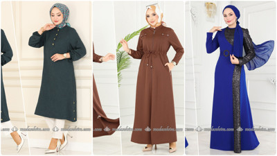 Modaselvim'de yüzde 10 indirimler dikkat çekiyor! Tunikten Feraceye, Abiyeden Elbiseye...