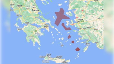 Türkiye Ege’yi böyle kapattı! Türk NOTAM’ı Ege’de sınırı çizdi