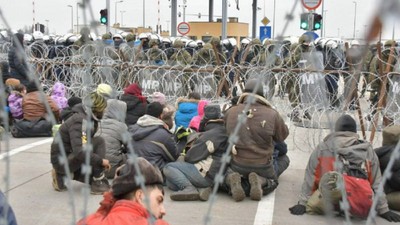 Kanlı sınır! Polonya sınırında göçmen avı! 300 göçmen kayıp...