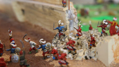 İstanbul'un Fethi yeniden canlandırıldı! İşte o görüntüler...