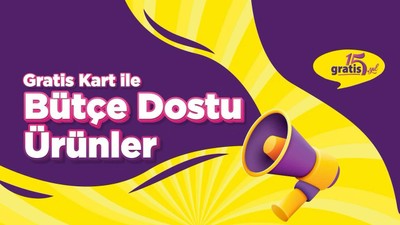 Gratis'te indirim çılgınlığı! Sadece 10 gün sürecek