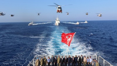 Doğu Akdeniz'de tatbikat