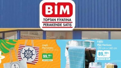 BİM'den plaja gideceklere özel indirimler! 11 Temmuz'a kadar geçerli olacak