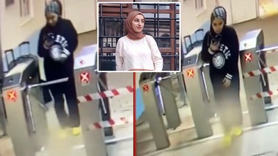 Van'da kaybolan Rojin'in yurttan çıkış görüntüleri ortaya çıktı