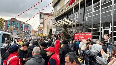 Maltepe işçileri greve çıktı