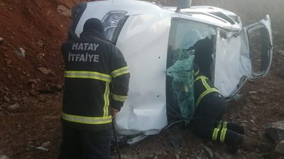 Hatay'ın Arsuz ilçesinde kaza! 1 kişi yaralandı