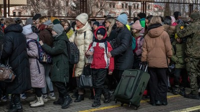 Belarus on binlerce Ukraynalı mülteciyi kabul etti
