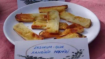 Sadece Erzurum'un mahallesinde üretiliyor! Kahvaltı sofralarının vazgeçilmezi