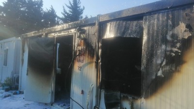Hatay'da depremden sonra bir kez daha evlerini kaybettiler! Nedeni ise yangın...