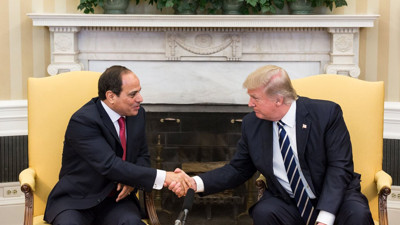ABD Başkanı Trump ve Mısır Cumhurbaşkanı Sisi görüştü