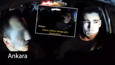 Müşteri gibi araca binen taksici, Martı TAG şoförüne saldırdı!