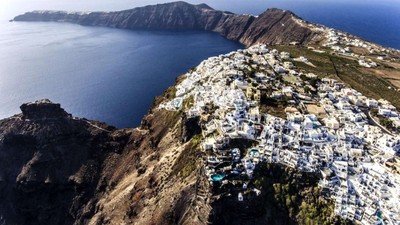 Santori Adası'nın volkanik patlama yaşandı mı? En son ne zaman büyük deprem oldu?