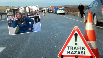 Uşak'ta otomobilin çarptığı kadın hayatını kaybetti