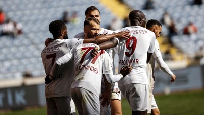 Hatayspor, Alanyaspor'u 1-0'la geçti