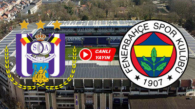 Anderlecht - Fenerbahçe maçı nereden canlı izlenir! TRT 1 canlı maç yayını