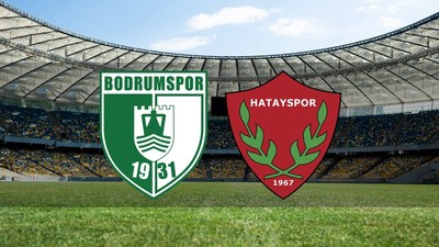 Bodrum FK-Hatayspor maçı saat kaçta? Hangi kanalda?