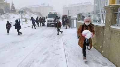 Çorum'un Laçin ilçesinde okullar tatil edildi!