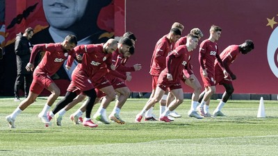 Galatasaray, Alanyaspor hazırlıklarını sürdürdü