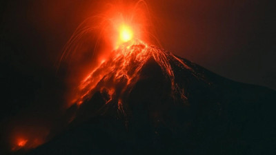 Fuego Yanardağı patladı! 30 bin kişi risk altında