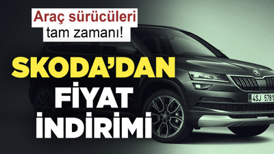 Skoda'dan fiyat indirimi! İşte kampanyalı otomobiller...