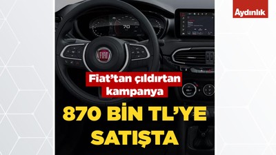 Fiat 850 bin TL'ye satıyor! Çıldırtan kampanya...