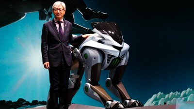 Kawasaki'den dünyayı hayran bırakan tasarım! Robot bir aslana binmek ister misiniz?