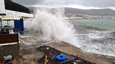 Bodrum için fırtına uyarısı