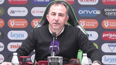 Konyaspor Teknik Direktörü Recep Uçar, Göztepe galibiyetini değerlendirdi
