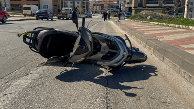 Uşak'ta korkunç kaza: Motosiklet sürücüsü yaşamını yitirdi