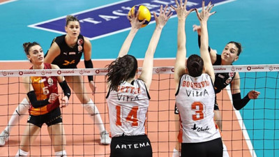 Eczacıbaşı Dynavit, Galatasaray Daikin'i 3-0 mağlup etti