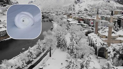 Amasya’da görüntülendi! Dünyada çok nadir yaşanan doğa olayı şaşırttı