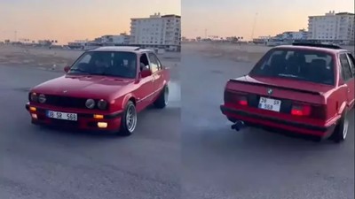 Mardin'de drift atan sürücü affedilmedi
