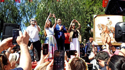 İzmir'in Çeşme ilçesinde düzenleniyor! Alaçatı Ot Festivali’nden renkli görüntüler!