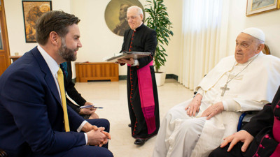 ABD Başkan Yardımcısı Vance Papa ile görüştü