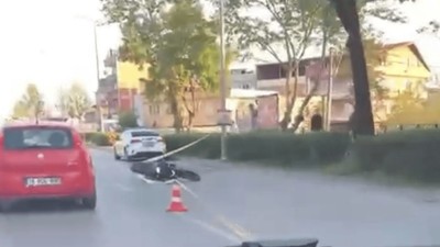Bursa'da acı kaza: Aydınlatma direğine çarpan motosikletin sürücüsü yaşamını yitirdi
