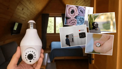 Kaldığınız yerde buralara dikkat edin! İşte gizli kameraların en çok saklandığı yerler!