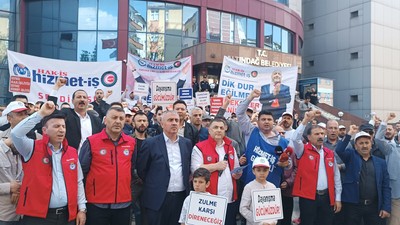 Yumrukçu başkana grevli yanıt
