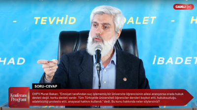 Alparslan Kuytul'dan Türk polisine tehdit: Elimizde videolarınız var